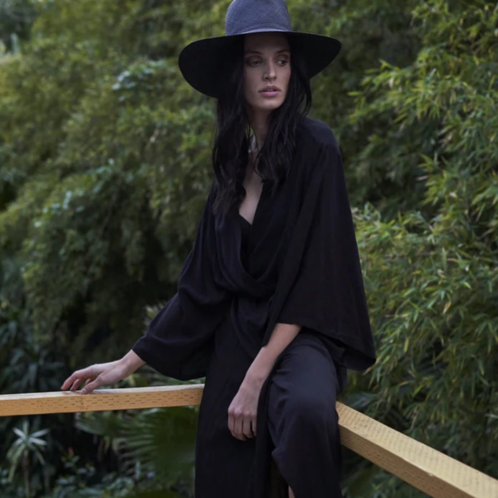 🌟HP🌟OCEAN+MAIN Kimono Wrap Duster - Picture 6 of 13